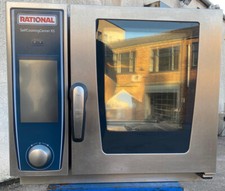 SMALL RATIONAL XS SCC WHITE EFFICIENCY SELF COOKING CENTRE ELECTRIC COMBI OVEN!