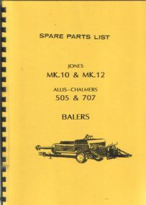 Jones baler mk10 - &, allis
