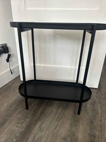 Black metal side - black,
