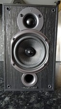 Single Wharfedale Diamond 9.0 Black Compact Bookshelf Speaker