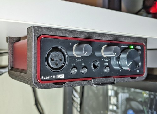 Under desk mount - desk, for
