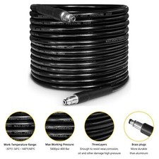 15m Bosch AQT Pressure Washer HOSE fits Easy Aquatak 110 -Quick connect fittings