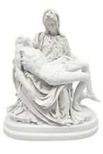 13" Large Pieta Jesus Mary Michelangelo Catholic Statue Figure Made in Italy 