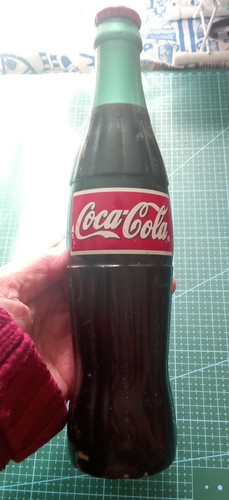 Vintage coca cola metal - coca-cola, bottle