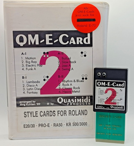 Quasimidi card sound - qm-e-card,
