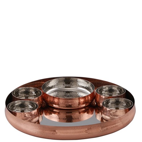 Handmade pure copper serving - pure,