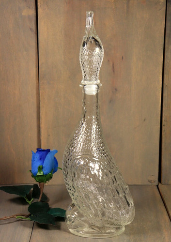 Vintage empoli clear glass - empoli,
