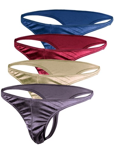 Satin mens thongs - satin, underwear