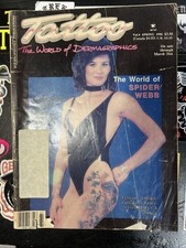 *Rare Tattoo Magazine World Of Dermagraphics 1986 Spider Webb