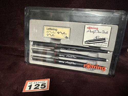 Vtg rotring fountain art pen - rotring,