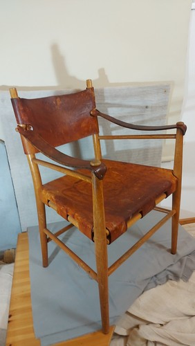 Mid century 1950s leather - century,