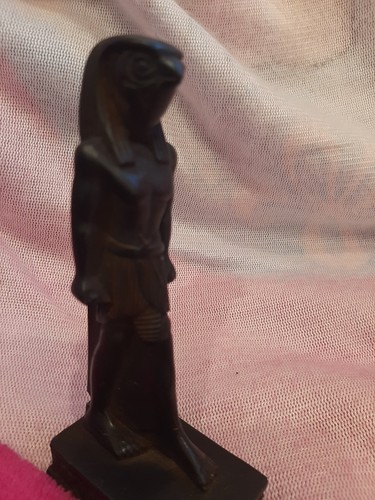Horus standing black basalt - horus,