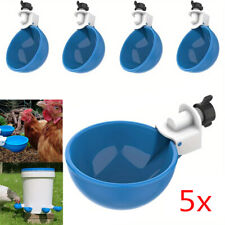 5x Automatic Chicken Water Cup