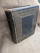 Family Bible Large Vintage Book  Holy Bible containing Old and New Testaments 