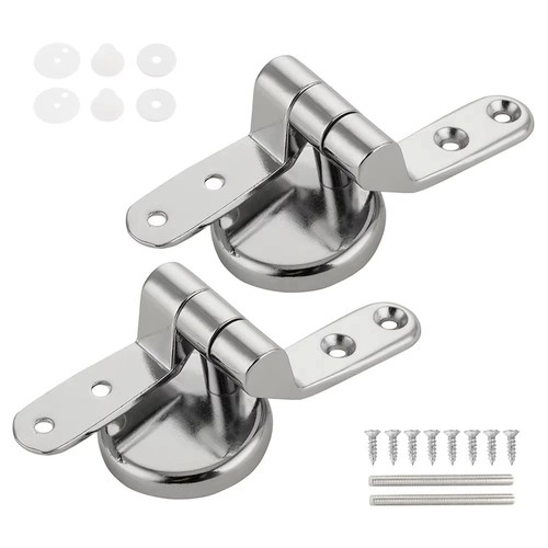 Toilet seat hinges pair - hinges,