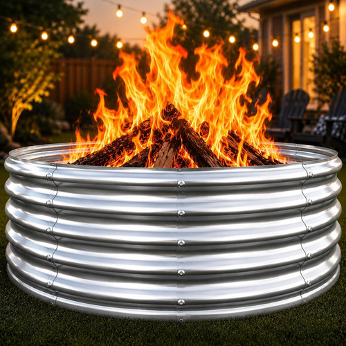 Tall fire pit ring - 17",