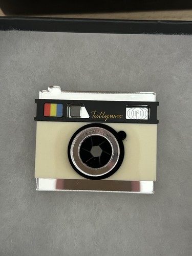 Tatty devine camera - devine, brooch