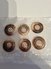 6 X Vintage Mother Of Pearl