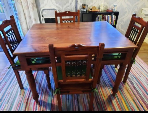 Dining table and - wood),