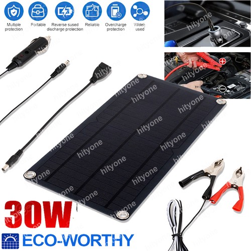 New 30w solar panel - solar, kit