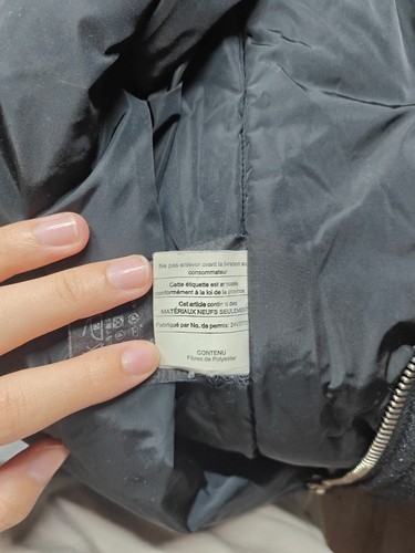 Black sgv479 prada jacket