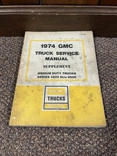 1974 Supplement To 1973 GMC