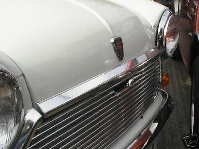 Classic mini bonnet rail - mini,