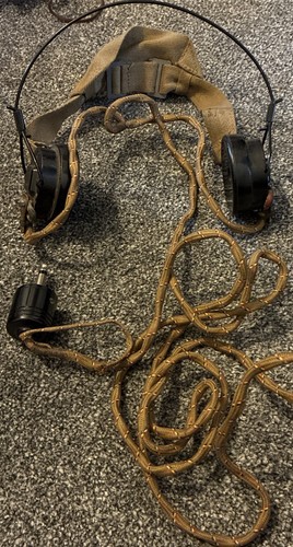 Ww2 military radio headphones - ww2,