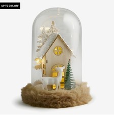 Christmas Glass Tabletop Dome Home Decoration Festival