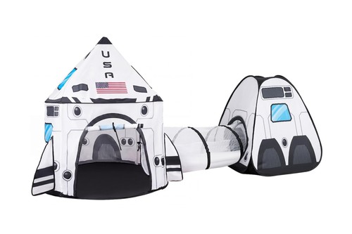 Joyin white rocket ship - pop, up