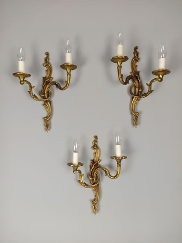 Set large antique french - of,