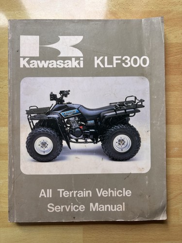 Kawasaki klf300 service manual - kawasaki,
