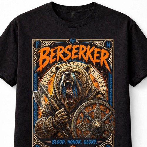 Berserker bear viking - berserker,