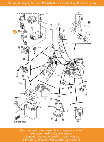 Yamaha main immobilizer - yamaha, sw.