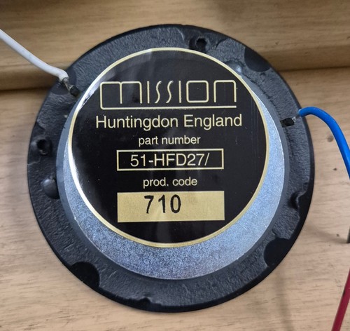 Mission hfd27 tweeter - 1x, 51-hfd27/