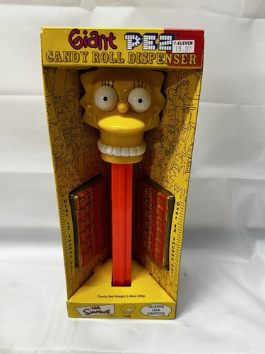Rare lisa simpson giant pez - simpson,