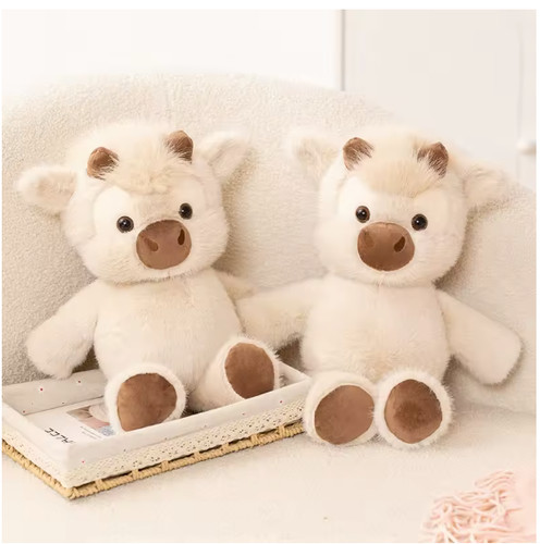 Adorable highland cattle - cattle, plush