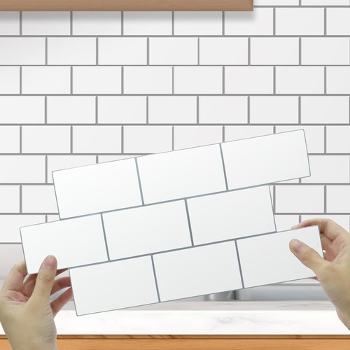 Peel and stick tiles - and,
