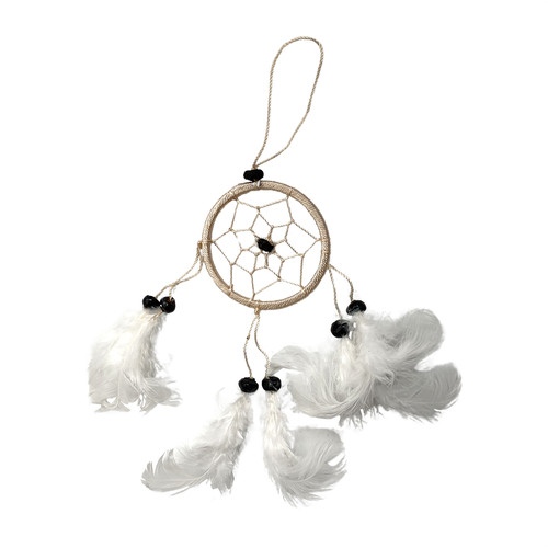 Dream catcher 6cm - 6cm, natural