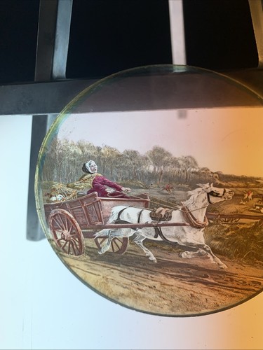 Magic lantern victorian - magic, glass