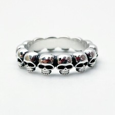 BRAND NEW SKULL RING STERLING
