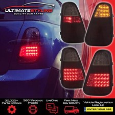 Mini R50 R53 Rear Back Lights Red Smoked LED Custom Tail Cooper 2001-2006 Custom