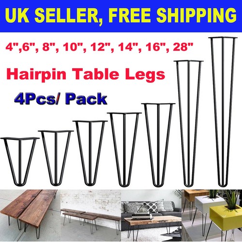 Hairpin metal table small - x,