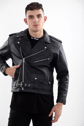 Men brando style biker - men’s,