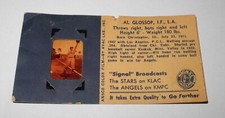1948 Baseball Signal Oil PCL Viewer Slide Film Photo Al Glossop Hollywood Stars