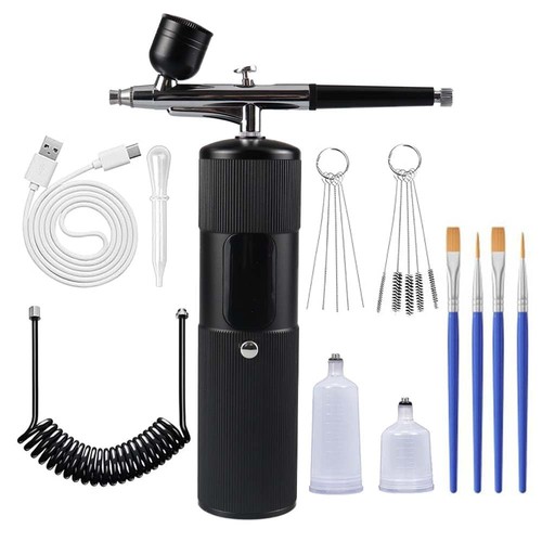 Airbrush kit with compressor - kit,