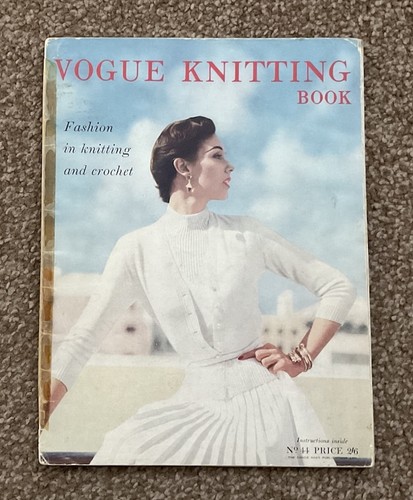 Vintage vogue knitting book - vintage,
