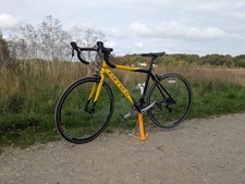 Carrera TDF ltd road bike - 54cm, Yellow and Black, Aluminium frame, Original.