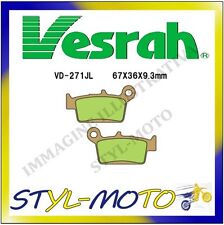 VD-271JL Rear Sintered Brake Pads Yamaha YZ 250 F Competition 2004