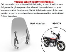 "TOURING SCREEN, CLEAR" FITS ROYAL ENFIELD INTERCEPTOR 650